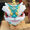 赟娅国潮醒狮招财茶宠文创工艺品礼物桌面摆件公司开业活动高档伴手礼 醒狮-红头【精美礼盒礼袋款】 实拍图