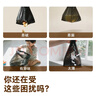 京东京造 背心式垃圾袋45*60cm*300只 8μ0.8丝 手提厨房家用加厚袋中号 实拍图