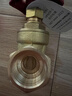 AM 埃美柯ZK03-108G黄铜闸阀 Z15W-16T内螺纹闸阀自来水阀门开关 DN20/6分  实拍图