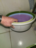达福芮三件套塑料盆加厚泡脚桶洗脸盆学生宿舍婴儿洗衣盆洗脚盆宝宝盆子 实拍图
