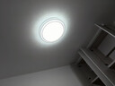 雷士（NVC）吸顶灯客厅灯语音智能现代轻奢卧室灯led照明灯具套餐-晶宏包安装 160W 【1.1米大尺寸】智控4室2厅风扇灯 实拍图