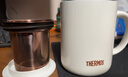 膳魔师（THERMOS）保温杯400ml带茶滤男女泡茶杯生日年会新年礼物TEMC-400珍珠白 实拍图