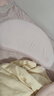 睡眠方程式天资儿童枕头宝宝婴儿硅胶枕透气可水洗6月1岁3岁6岁+ 粉 纯色 N3-枕高3cm-建议身高65-100cm 实拍图