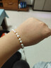 周六福黄18K金珍珠手链手串女生日礼物 流光溢彩 约16cm  实拍图