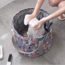四万公里 便携式可折叠水盆户外旅行泡脚袋洗衣盆洗脚水桶水盆脸盆 SW7190 实拍图