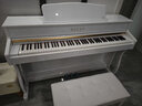 贝琪（Betsy）B321立式电钢琴重锤88键实木琴键成人专业初学者电子钢琴家用 演奏级-B321音响款-烤漆白 实拍图