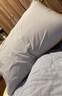 水星家纺枕头枕芯酒店枕头护颈枕头芯家用单个纯棉抗菌可水洗中枕48x74cm 实拍图