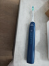 飞利浦（PHILIPS）【肖战推荐】声波电动牙刷钻石3系 新年礼物 情侣款送男生女友 微泡水流HX5181/02星云蓝 实拍图