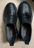 金利来（Goldlion）【新年礼物】男鞋时尚商务舒适套脚休闲皮鞋G506310110AAB黑-42码 实拍图