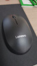 联想（Lenovo）无线鼠标 办公鼠标便携鼠标 笔记本鼠标 电脑鼠标 M26黑 带无线2.4G接收器 实拍图