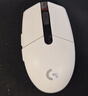 罗技（G）G304 LIGHTSPEED无线鼠标 游戏鼠标 轻质便携 绝地求生FPS鼠标英雄联盟LOL吃鸡 生日礼物 白色 实拍图