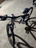 喜德盛（xds）山地车黑客380避震前叉21速变速铝合金车 白/黑色15.5 实拍图