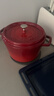 珐宝（staub）法国进口珐琅铸铁锅双耳煲汤烹饪锅具深炖锅樱桃红24cm 40501-485 实拍图