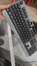 AOC KB122有线键盘 真机械手感键盘 背光灯效 键盘电竞游戏专用 电脑笔记本办公通用 黑色混光 实拍图