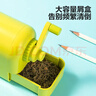 得力（deli）大口径削笔机自动进笔卷笔刀5档调粗细大口径11mm加粗杆大三角铅笔手摇削笔机刨笔刀开学礼物绿 实拍图