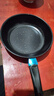 【亏本清仓】韩式麦饭石色不粘锅平底锅铁锅电磁炉不带盖 黑色小煎锅 16cm 实拍图