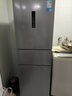美的（Midea）238升三门冰箱灰色小型风冷家用变频一级能效宿舍租房以旧换新小冰箱MR-249WTPE【国家补贴】 实拍图