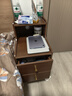 灏森梦床头柜卧室小型床头桌现代简约床边柜窄款置物时尚收纳架柜子 【加高款】胡桃色30CM 实拍图