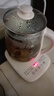 九阳（Joyoung）养生壶迷你玻璃花茶壶煮茶器 12大功能11档温度 0胶水恒温电热烧水壶1.5L 1566BQ 实拍图