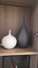 贝汉美（BHM）高档轻奢总经理办公室摆件工艺品高端大气客厅桌面书房酒柜装饰品 【磨砂拉丝】拉丝花瓶一对 实拍图