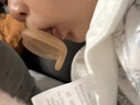 世喜安抚奶嘴6个月以上防龅牙胀气1-3岁夜用扁头超软仿母乳超轻AIR款 实拍图