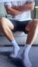 FitonTon6双袜子男秋冬季10A抑菌长筒棉袜子纯色中筒袜吸汗防臭篮球男袜 实拍图