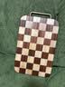 棋盘格实木菜板家用橡胶木乌檀木粘板案板面板抗菌防霉 38*26*2.5cm(9101)长方形 实拍图