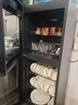 荣事达消毒柜家用小型厨房餐具碗筷大容量商用带烘干免沥水消毒碗柜立式台式餐饮饭店 D10-280大5层数显触摸定时8-10人 实拍图