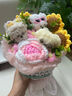 京东鲜花小狗玩偶花束成品向日葵生日礼物女生元旦送闺蜜女友儿童新年礼物 实拍图