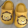 牧童儿童拖鞋夏男宝宝洞洞鞋软底女童卡通洗澡婴幼儿家居鞋奶狮黄170 实拍图