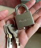 玥玛 挂锁 叶片锁芯防水防锈仓库车厢大门挂锁商铺门锁XYJ-50 底部宽50MM 高65MM 实拍图
