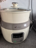 小熊（Bear）电炖锅 电炖盅 隔水炖锅3-4人用 煲汤锅 燕窝炖盅 炖汤锅 炖汤盅 宝宝辅食锅 DDZ-C25X6 4L配蒸笼 实拍图