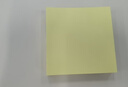 得力（deli）12本黄色便利贴粘性便签纸  76*76mm备忘留言纸/记事贴 办公用品 7733 实拍图