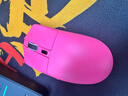 狼途M8max无线三模鼠标蓝牙有线PAW3311可充电长续航轻量化人体工学电竞笔记本电脑办公中大手外设鼠标 M8粉色MAX版（1000mAh） 实拍图