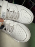 安踏童鞋小白鞋儿童运动鞋男女同款春季新品白色低帮板鞋学生休闲鞋子 【店长推荐】白/雾灰8088-4（男女同款） 36 鞋内长23cm 实拍图