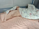 LOVO罗莱生活 100%纯棉四件套全棉超柔套件 床上用品单双人床单被套 【四季/全棉款】亭亭郁丽 0.9/1.2m 床单款 -被套150*215cm 实拍图