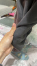 嘟嘟家【抗静电】儿童裤子冬季加厚宝宝长裤秋冬男童童装女童秋装 灰色 110 实拍图