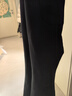 蕉下（beneunder）高弹高暖微喇裤加绒休闲裤女修身裤子喇叭保暖塑型百搭EL111 实拍图