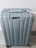 汉客行李箱男拉杆箱女大容量双层拉链密码旅行箱26英寸灰 81升巨能装 实拍图