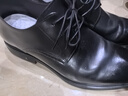 百丽男鞋商务正装皮鞋休闲增高软底真皮鞋A0917 黑色-内增高 43 实拍图