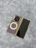GEKX【壳膜一体】适用华为matex7手机壳X7典藏版保护套透明镜头全包中轴防摔磁吸支架防窥散热高级简约 【云锦白-高清】永不发黄|中轴全包|磁吸支架 华为MateX7/MateX7典藏版通用 实拍图