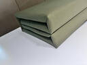 奴风正品高标准纯手工内务定型被子军绿模型被军训标兵被豆腐块棉被 军绿色 可盖可睡纯手工四折叠用品 实拍图