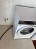海尔滚筒洗衣机全自动10KG 白色云溪 直驱 一级变频 537超薄平嵌 智投精华洗 晶彩屏XQG100-BLE77A6W 实拍图