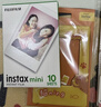 富士（FUJIFILM） instax 3英寸立拍立得相机mini迷你相纸 一次成像胶片胶卷 3寸单包+冰箱贴+相册【含10张白边相纸】 官方标配 实拍图