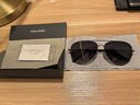 海伦凯勒太阳镜男款偏光墨镜飞行员蛤蟆镜开车渐变色防晒护目眼镜H1284P01 实拍图