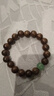 金丝檀木手串男士念珠盘玩檀木佛珠檀香手链女盘玩串珠送女友 金丝檀晴水款10mm 实拍图