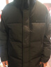 鸭鸭（YAYA）爸爸羽绒服男冬中年男士加肥大码中老年男款冬季中长款保暖外套D 黑色-YE5B714981A XL 实拍图
