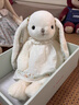 伽百利（Gabriel）毛绒玩具兔子公仔娃娃女孩生日礼物小兔子送女生安抚玩偶 W3101玛格丽特40cm 送礼盒 1 实拍图
