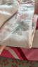 爱贝迪拉 新生儿包单宝宝产房纯棉襁褓巾裹布婴儿包被抱被春秋双层 小狐 实拍图