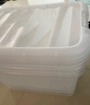 禧天龙塑料衣物收纳箱玩具整理箱30L 透明  3个装 不带轮 实拍图